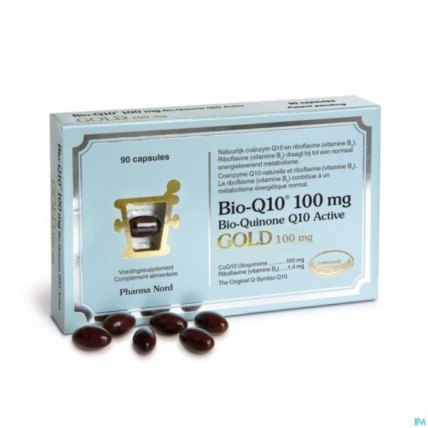 Bio-q10 100mg Gold Caps 90